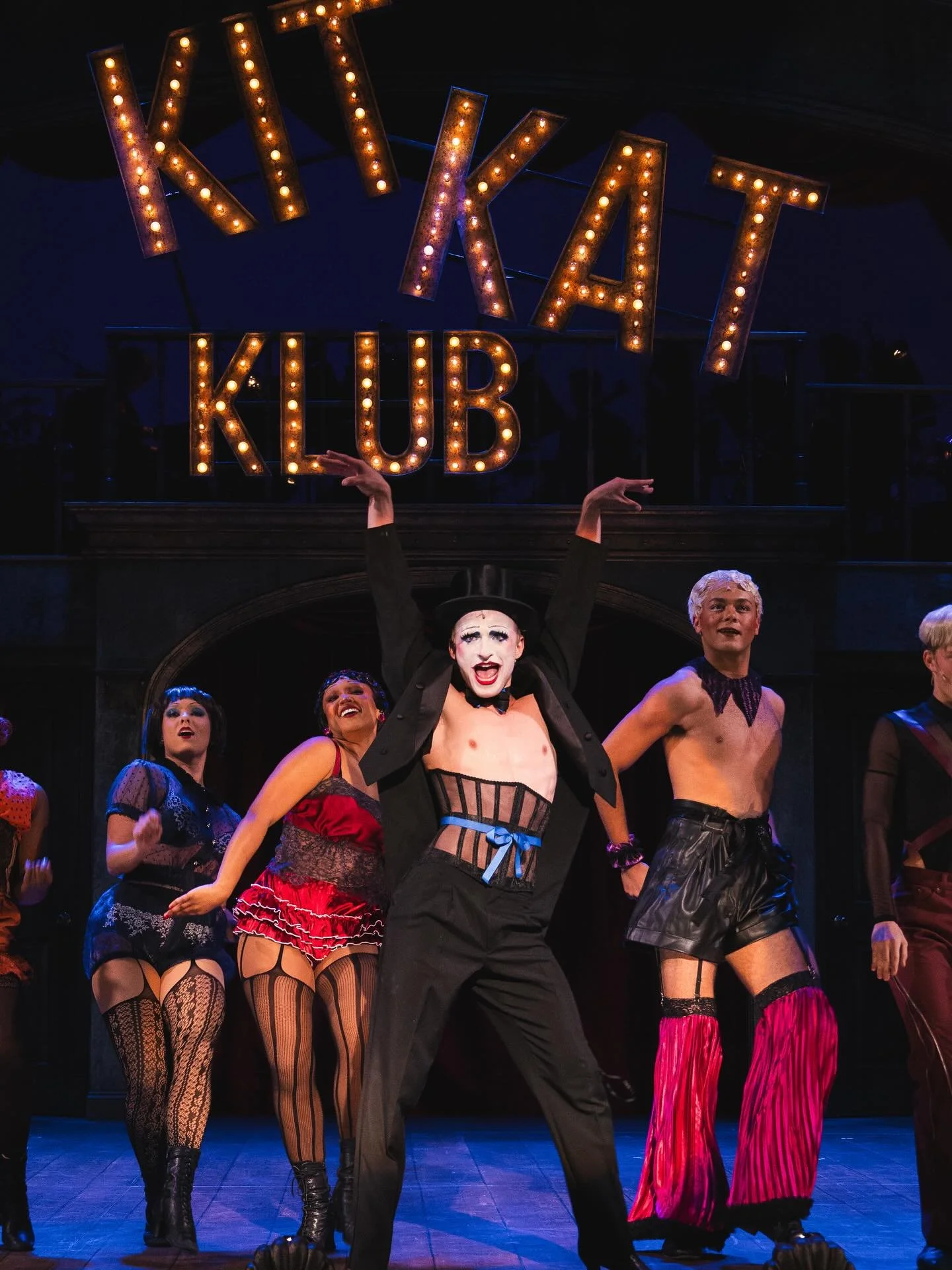 Being able to play The Emcee has been the biggest dream come true. It is truly such an honor to get to do this show with these incredible people, come join us for one more weekend at the Kit Kat Klub October 9-12th! 🎩✨

📸- @alex_heskett_design &amp