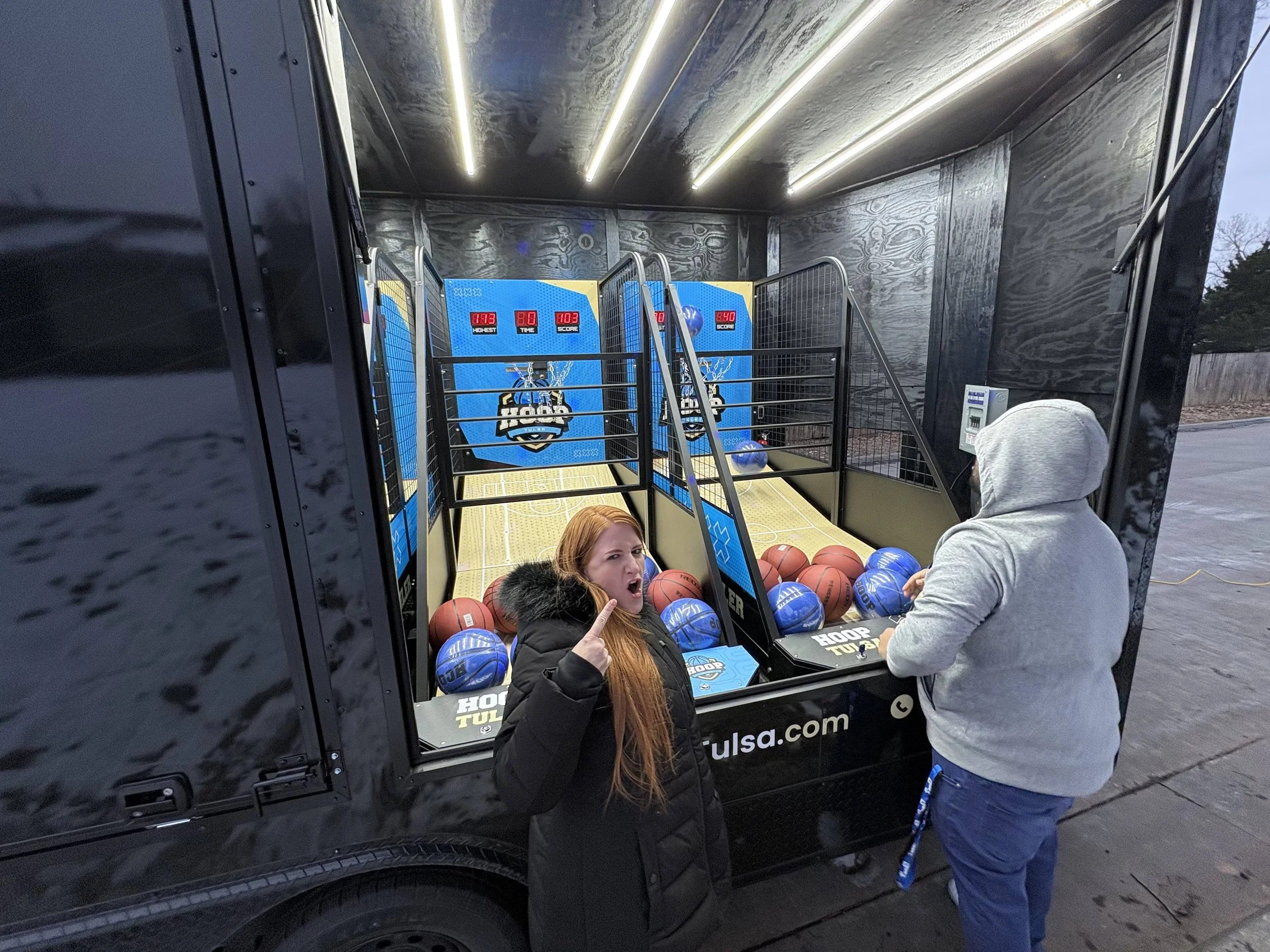 December Events in Tulsa Just Got Better with Hoop Tulsa Arcade Basketball Rentals