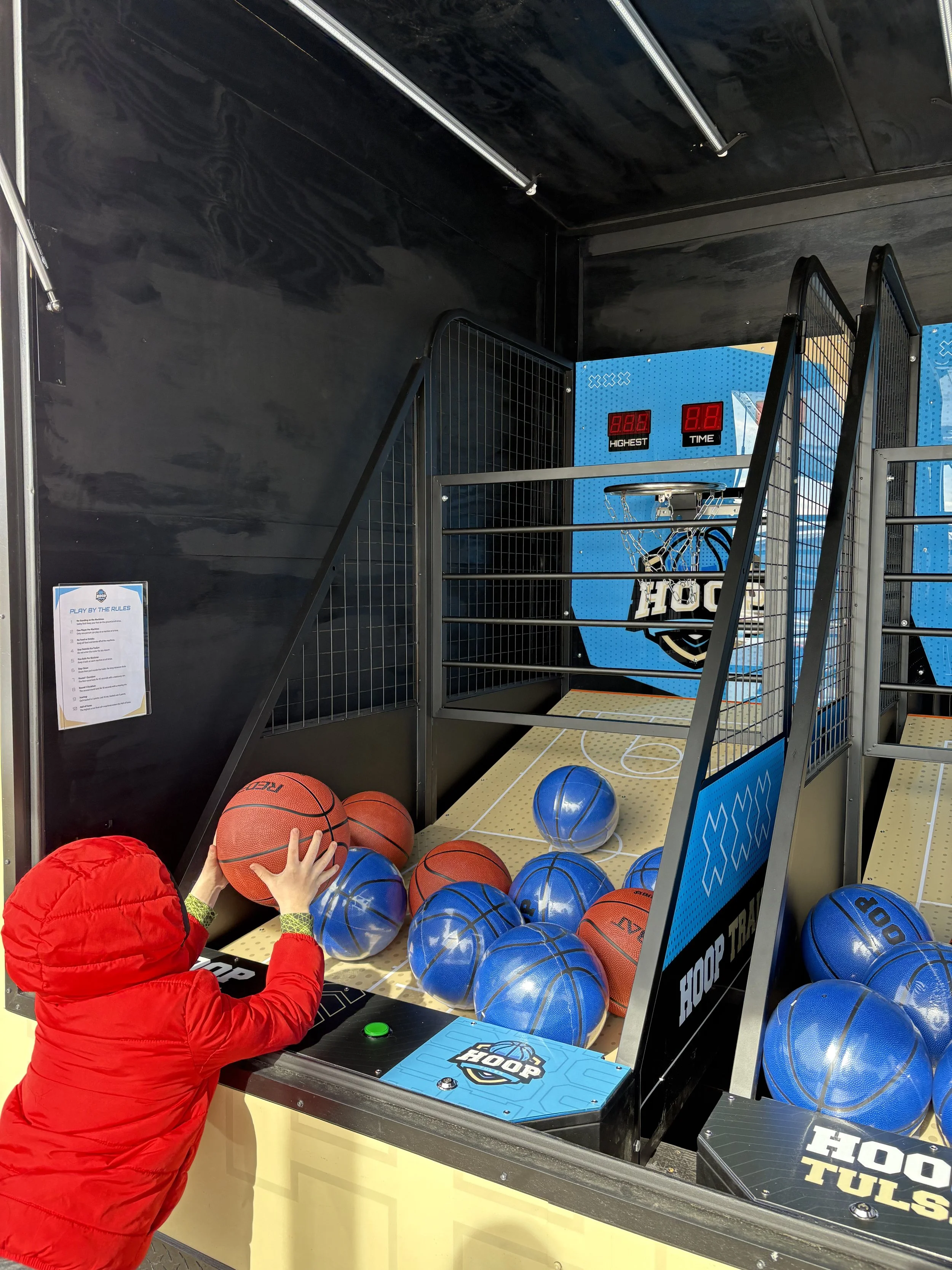 Kick Off the Holiday Season in Tulsa with Hoop Tulsa Arcade Basketball Fun