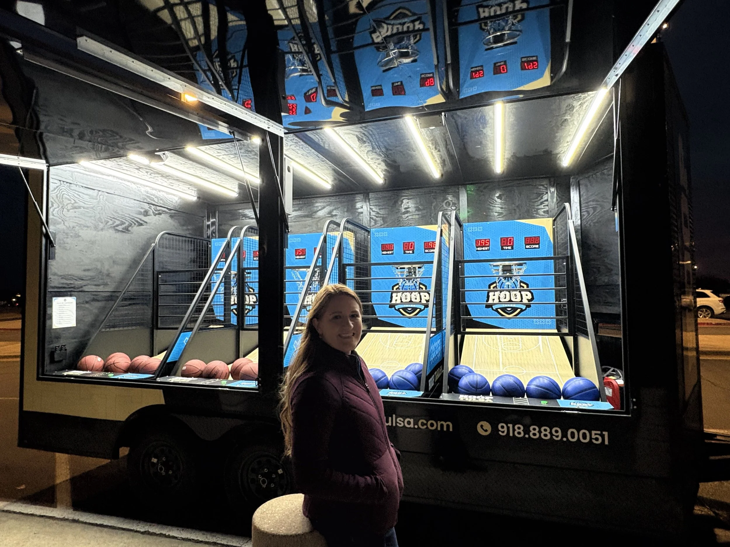 Make Your Early March Events Unforgettable with Hoop Tulsa Arcade Basketball Trailer Rentals