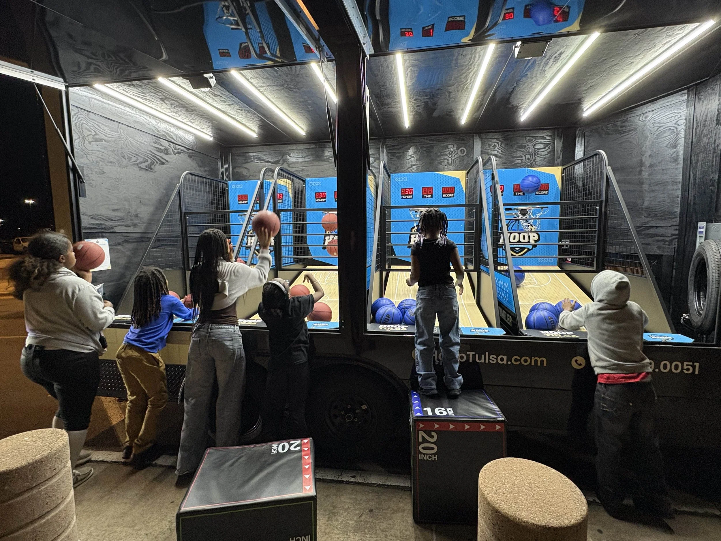 Make May Events in Tulsa Unforgettable with Hoop Tulsa Arcade Basketball Trailer Rentals