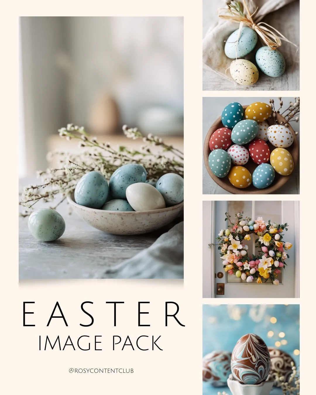 Coming to the membership very soon! 100 Easter images. 🐣

They will come with a PLR license for anyone looking for the opportunity to resell. 💫

Or you can simply use on your social media, on your website, in blogs, in your own Canva designs &helli