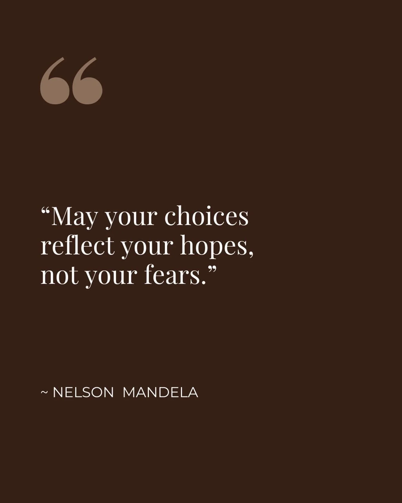 A post from inside the community. 

You don&rsquo;t have to choose from panic. 
You can choose from possibility. 💕