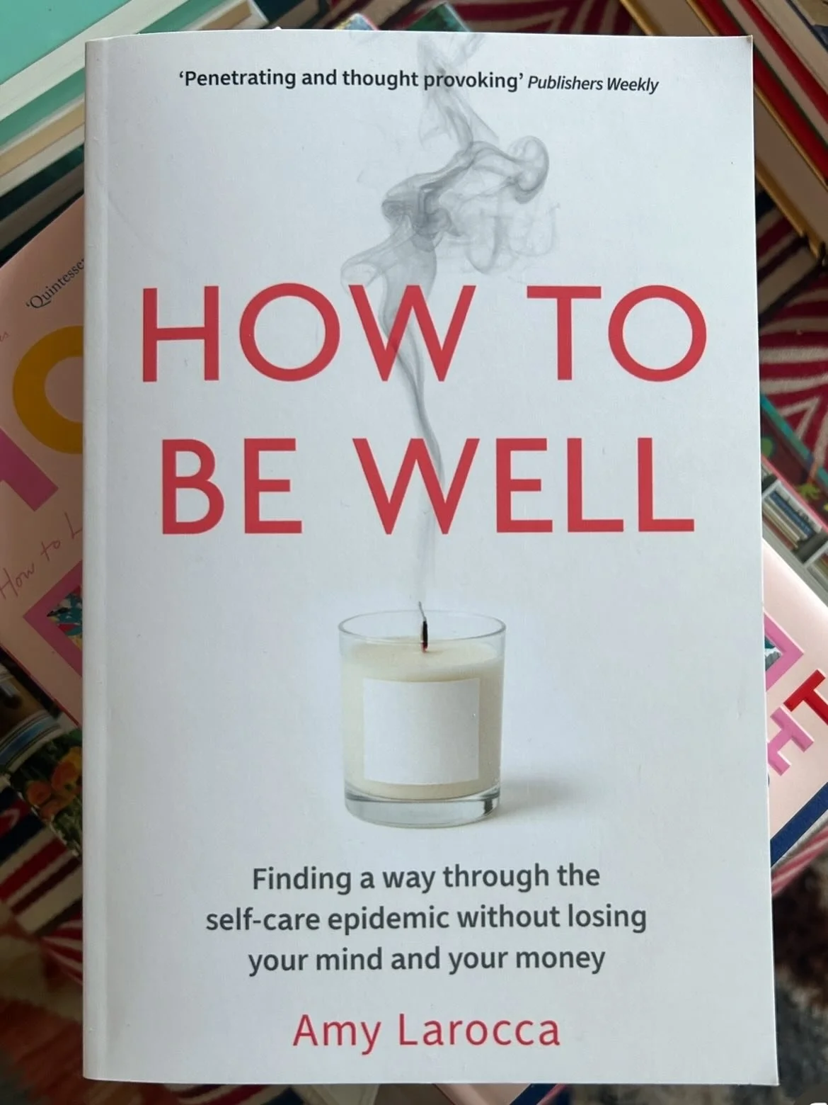 Went to a marvellous party ... to celebrate @amylaroccaauthor's book 'How To Be Well'. Amy was the fashion director and editor-at-large of New York Magazine for about 20 years and has turned her eye to the MASSIVE "WELLNESS" industry. It's 