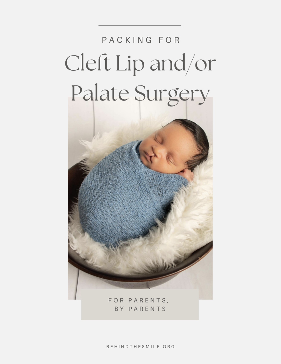 Packing for Surgery guide cover — Behind the Smile
