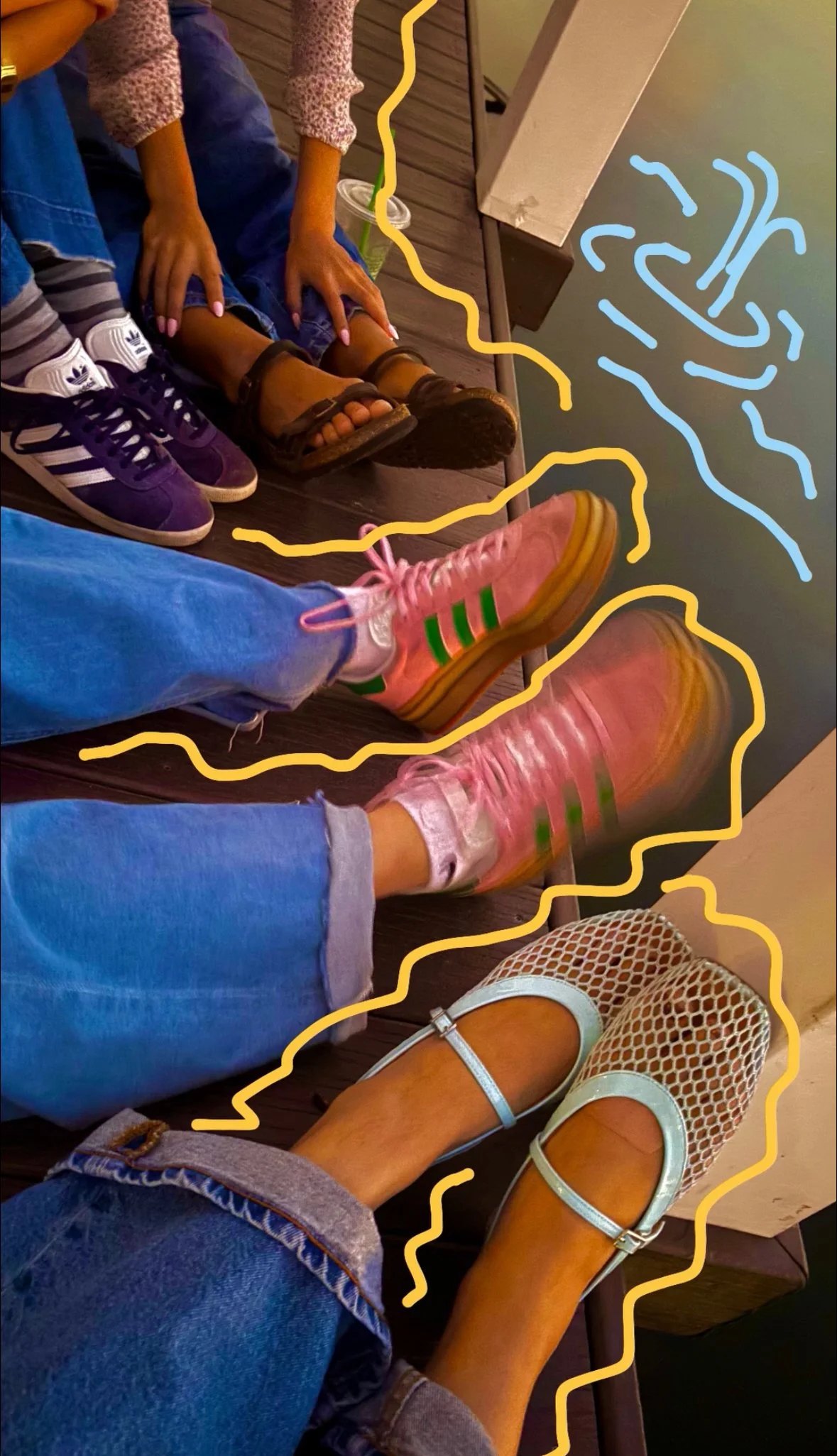 custom illustrated instagram post/story