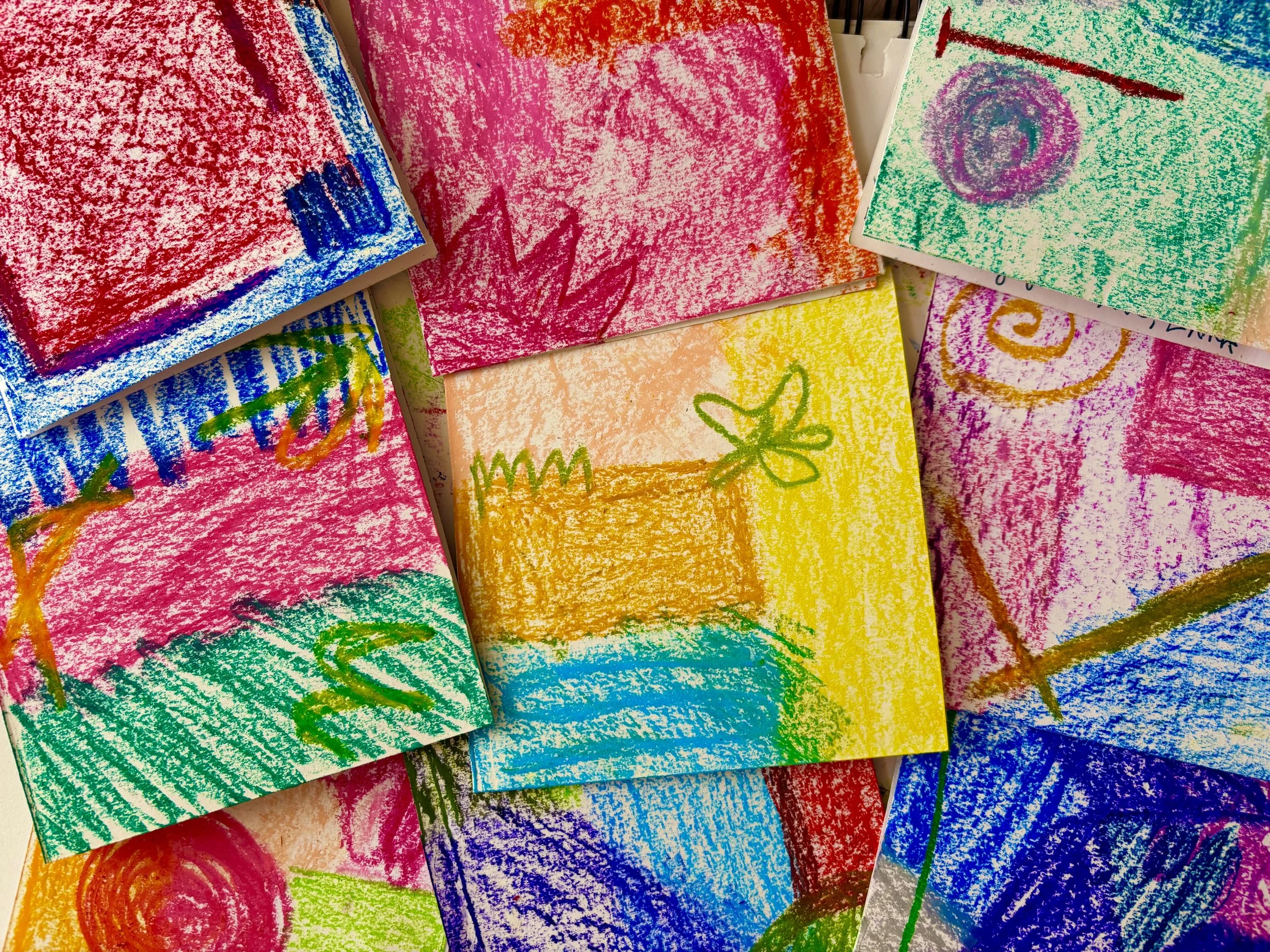 oil pastel commission