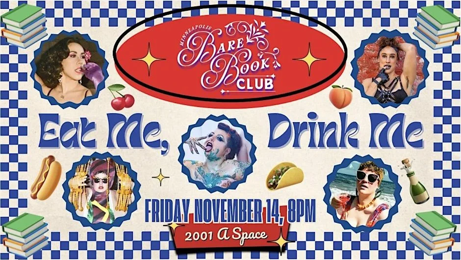 Bare Book Club: EAt Me, Drink Me!