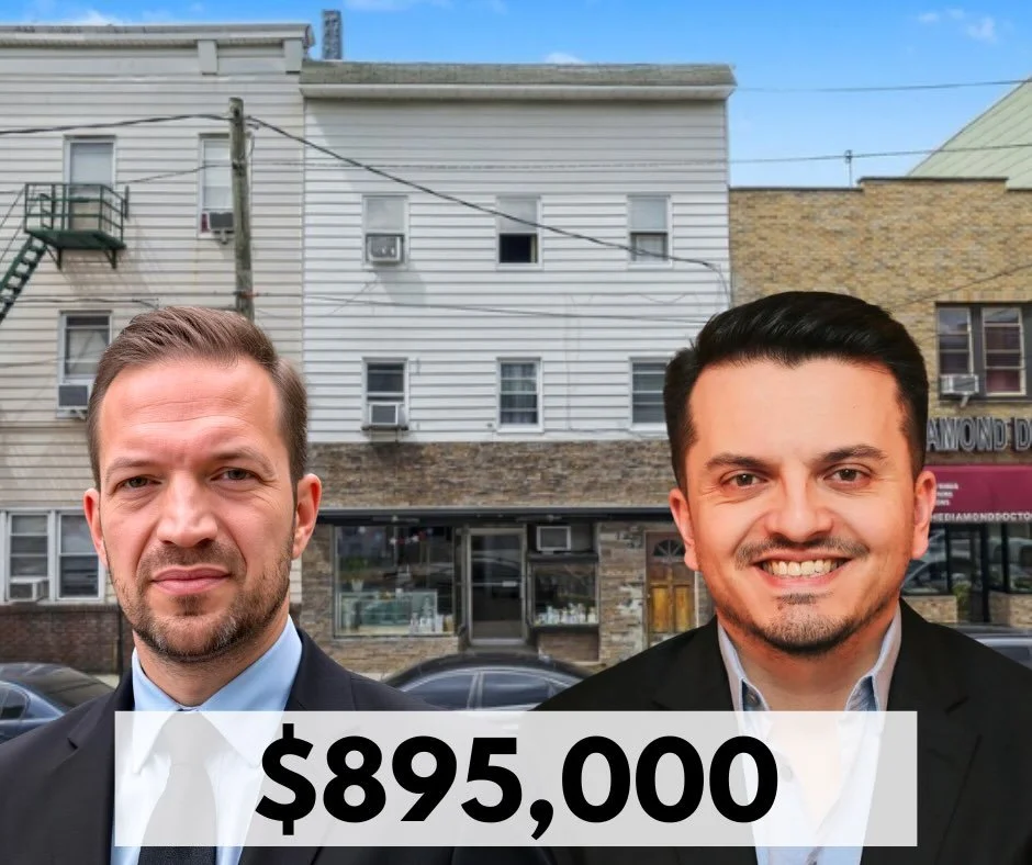 SALE: Mixed use 
ADRESS: 6813 Park Ave, Guttenberg NJ
PRICE: 895K