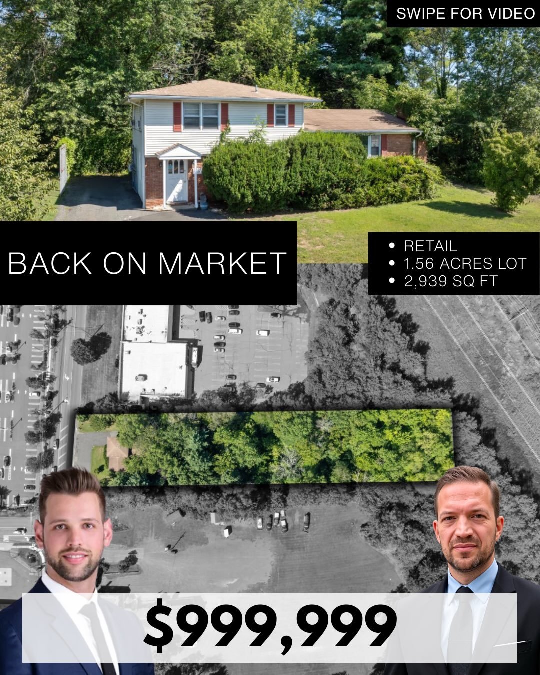 1158 Valley Road, Long Hill (Stirling), NJ

A distinguished commercial opportunity, now re-introduced to the market.

Positioned on an expansive 1.56-acre parcel directly across from the Valley Mall, this property offers a rare combination of visibil