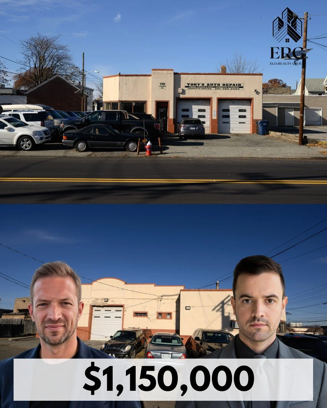 SOLD: 119 Johnson Ave, Hackensack

2,974 SF Hackensack Industrial Gem: Auto Repair/Flex Building W/ 3 Drive-In Doors