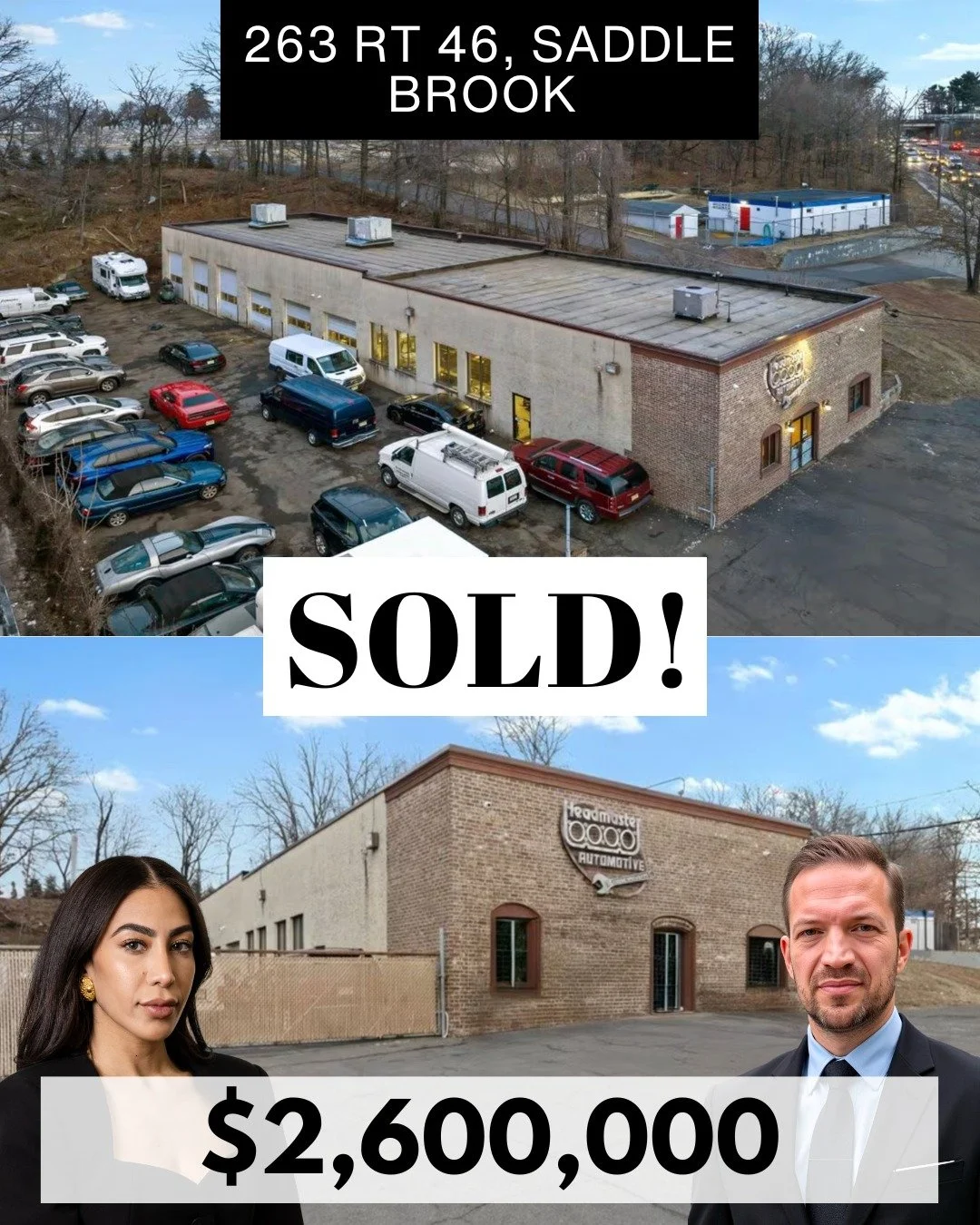 JUST SOLD: 263 Rt 46 Saddle Brook NJ