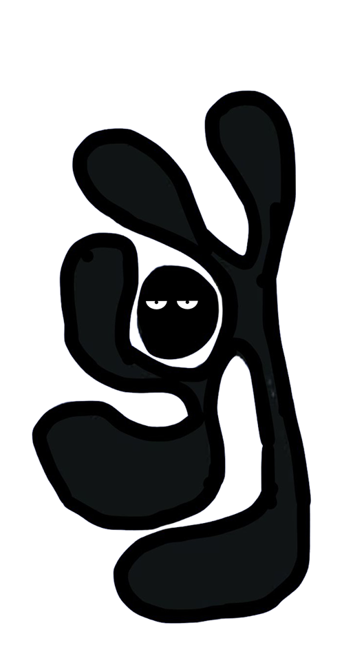 Our Kind Figure. Lumpy organic shaped figure.