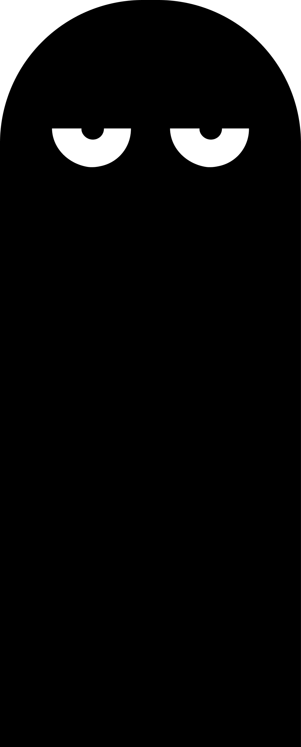 Cartoon image of a person with an oversized head, angry eyes, and a serious expression, wearing glasses and a bowtie.