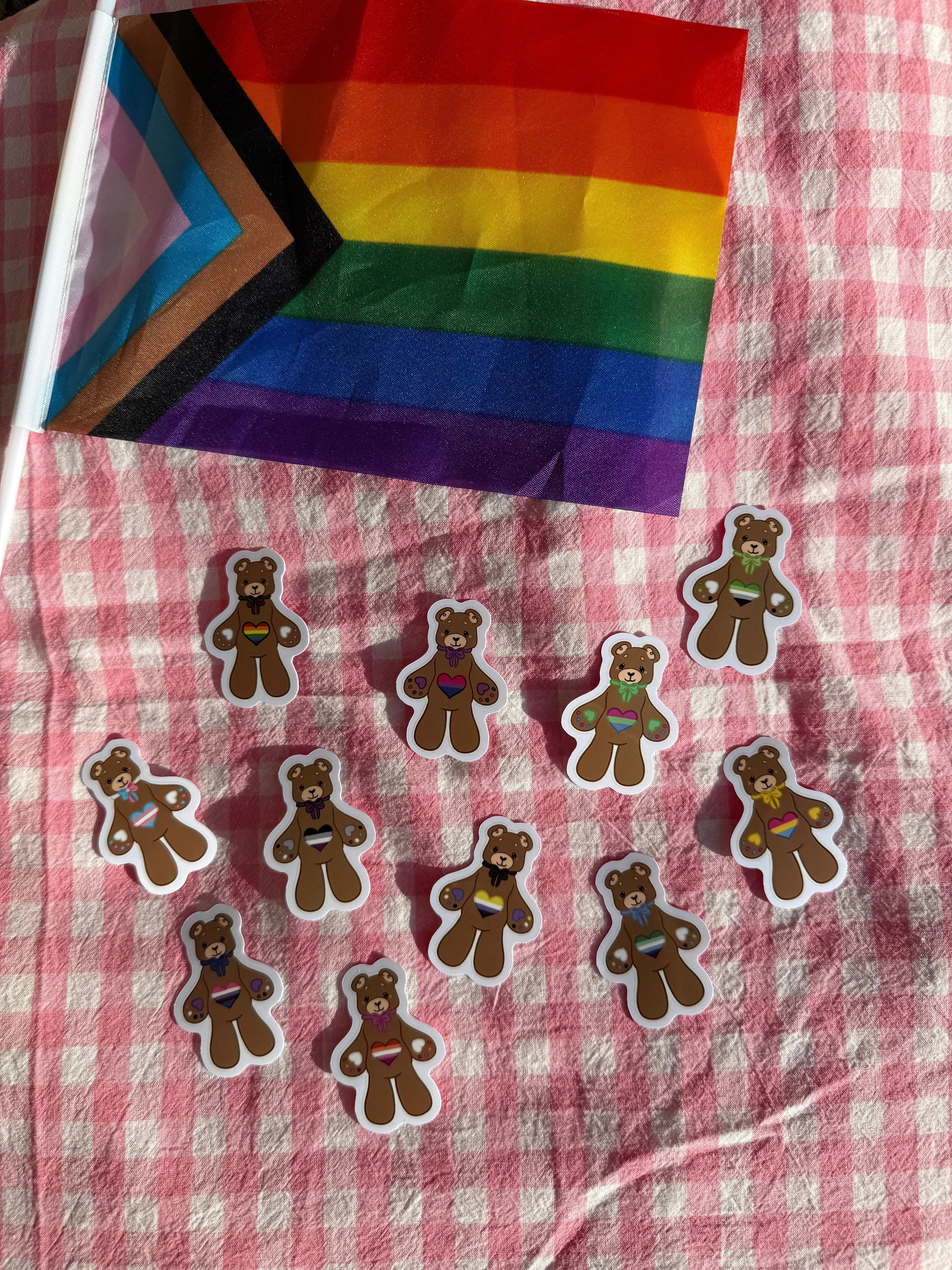Bear Pride Stickers