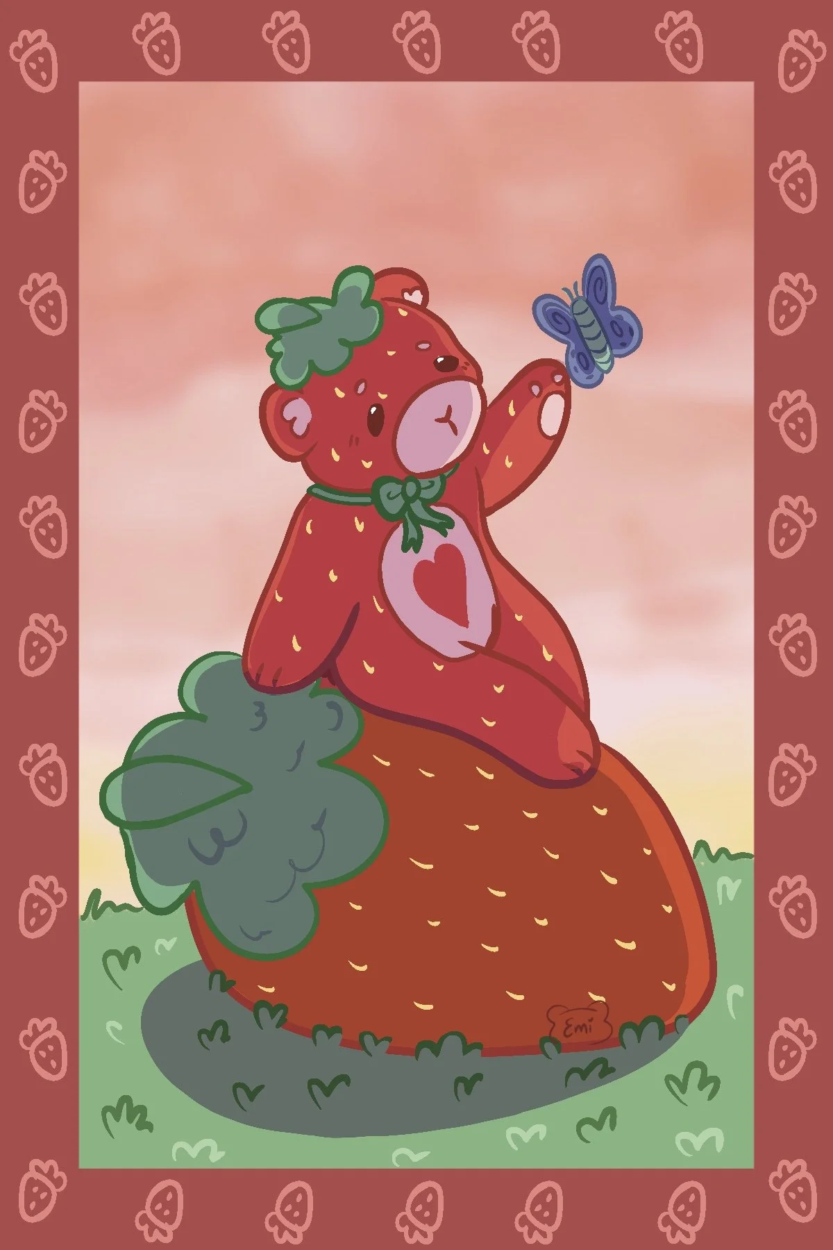 Strawbeary, Procreate