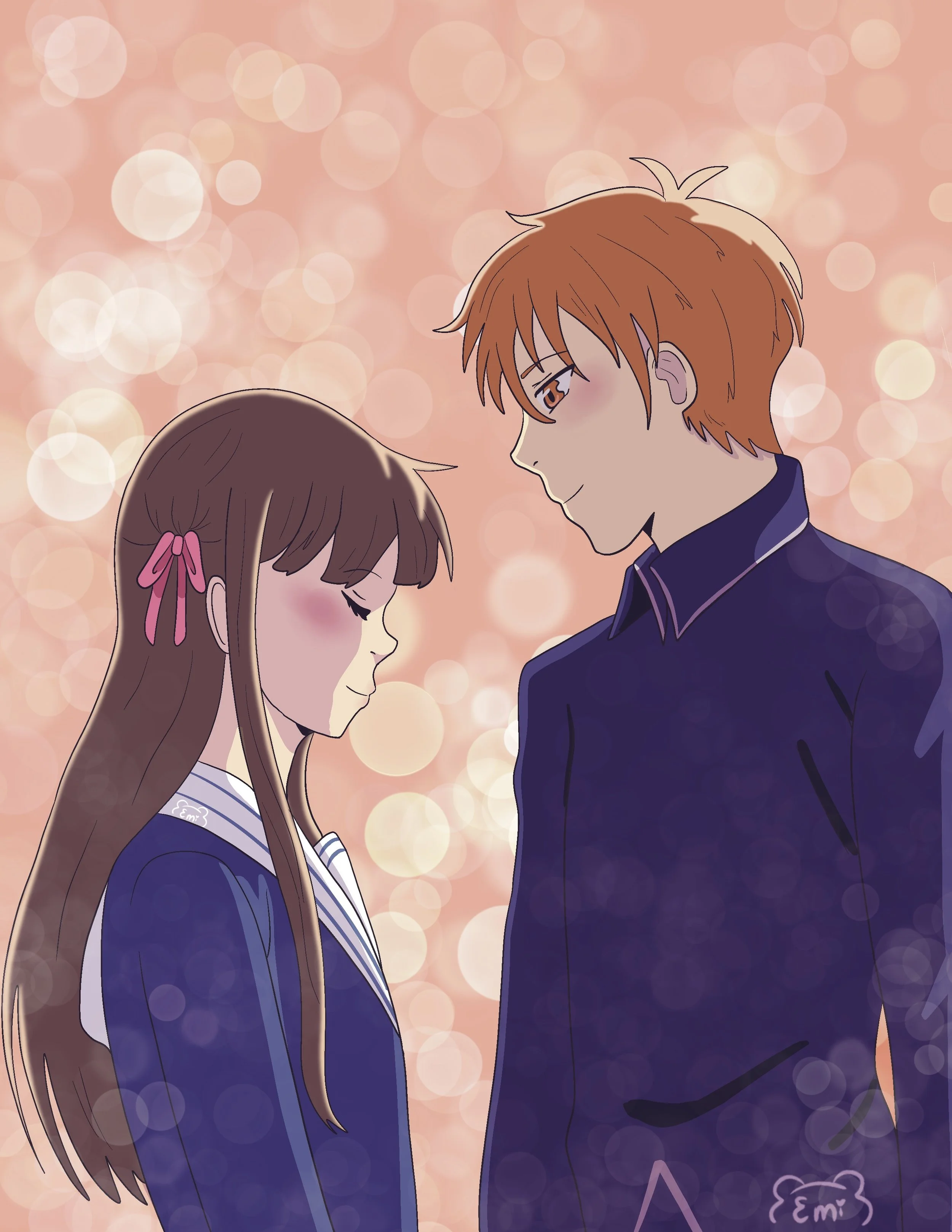 Fruits Basket Fan Art, Procreate