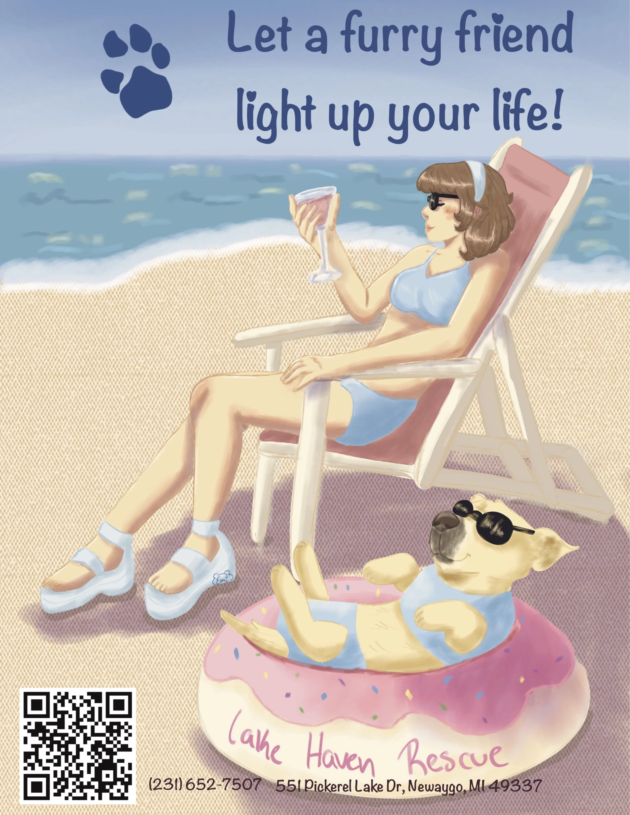 Promotional Mock Up Poster, Procreate