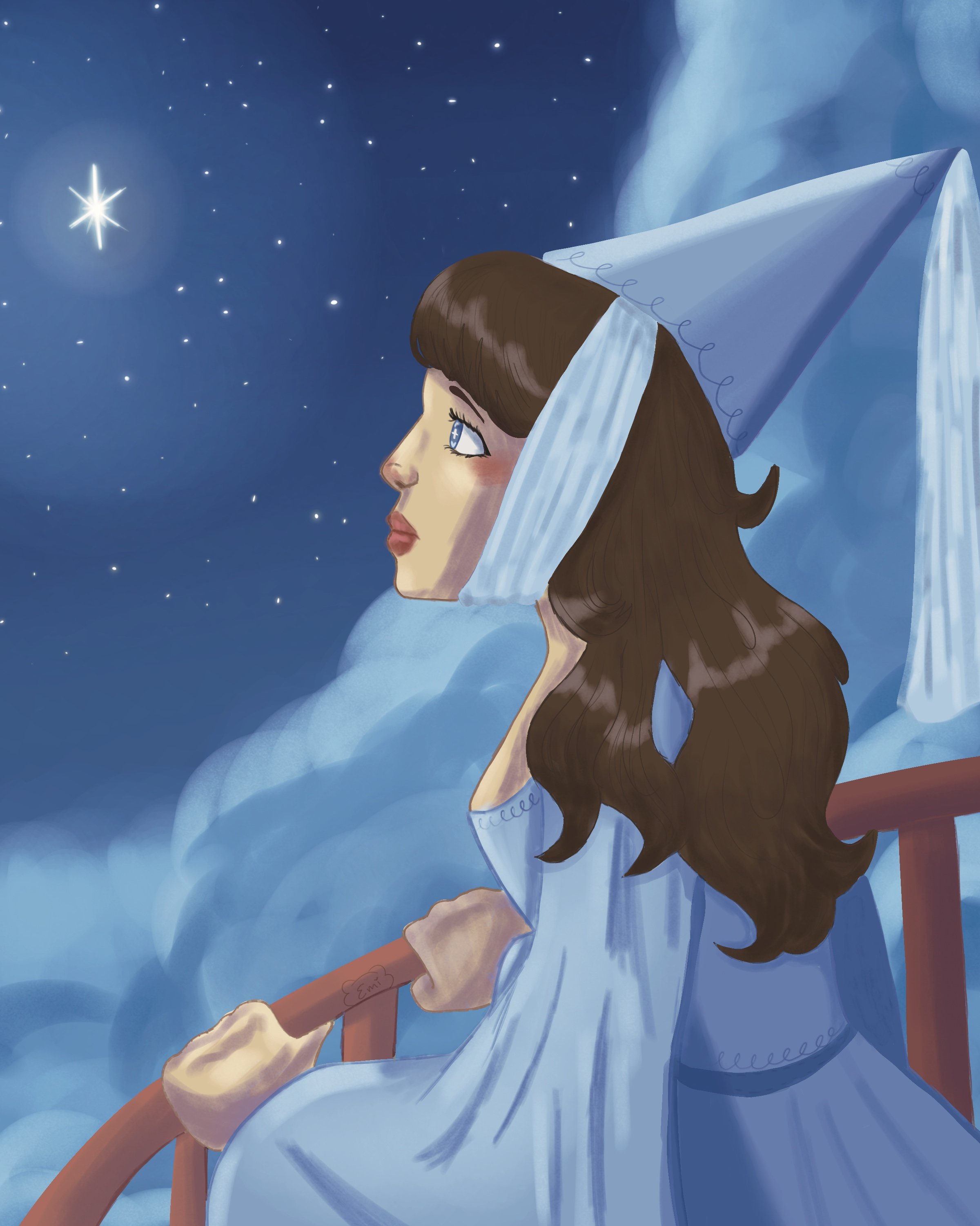 Wishing Upon a Star, Procreate