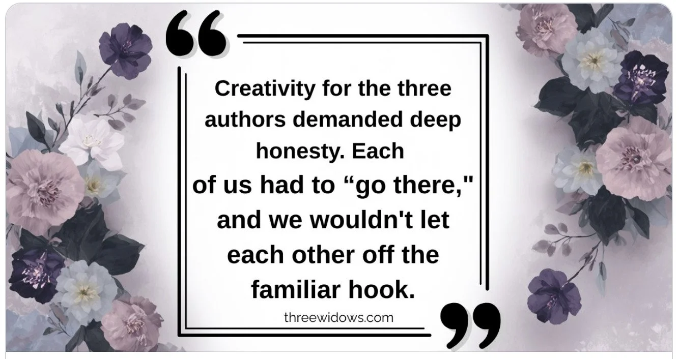 What does it take to write a book with 3 authors? A lot of emotional deep dives.