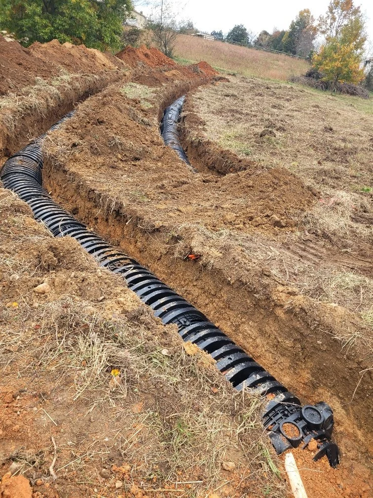 Precision Structures, Inc. septic project.