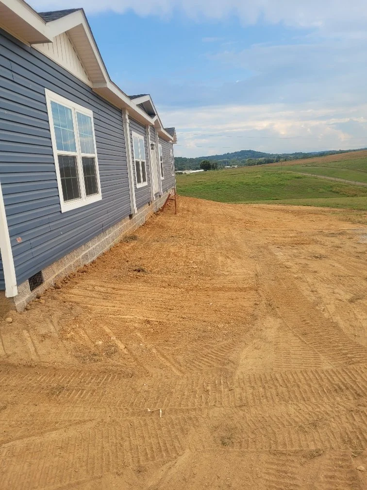 Precision Structures, Inc. building pads and final grading project.