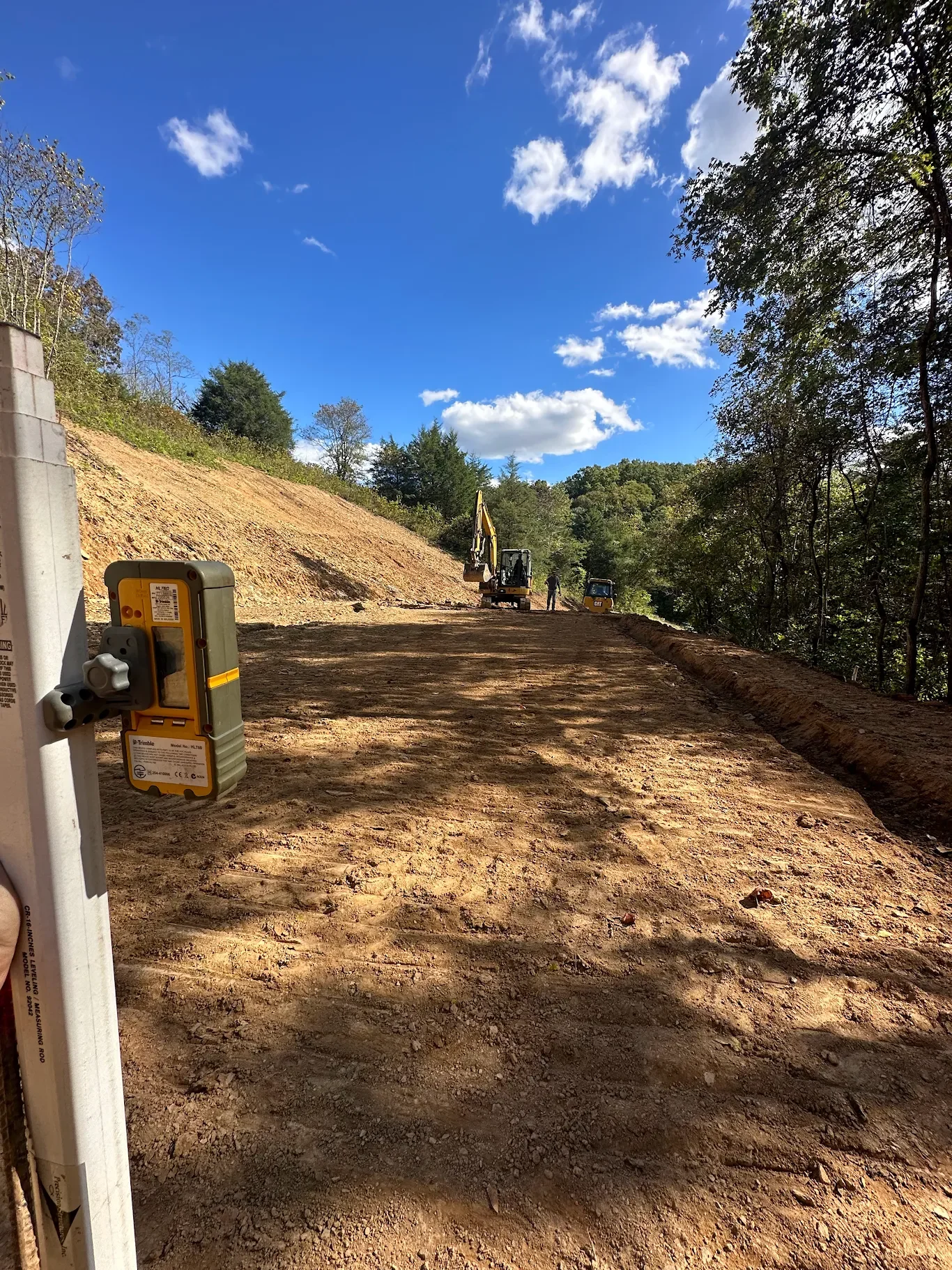 Landing Clearing Project by Precision Structures, Inc. in East Tennessee.