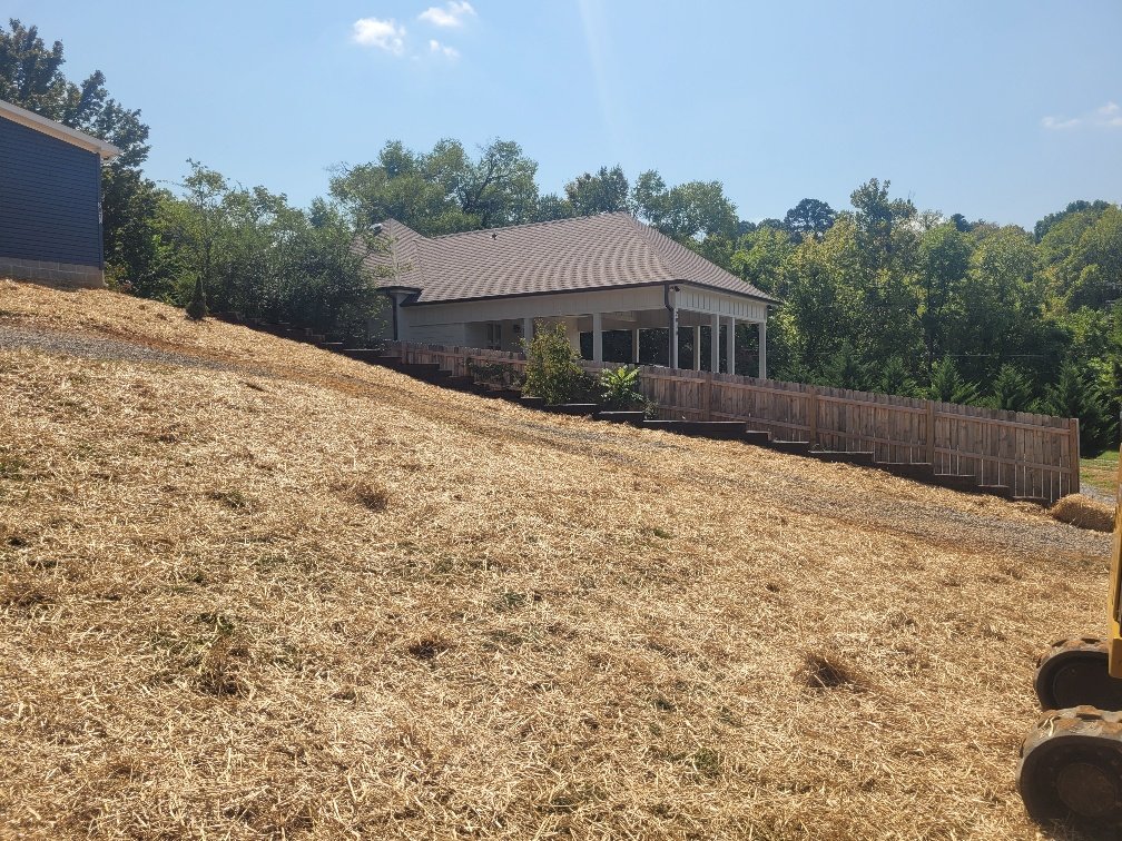 Precision Structures, Inc. house site project in East Tennessee.