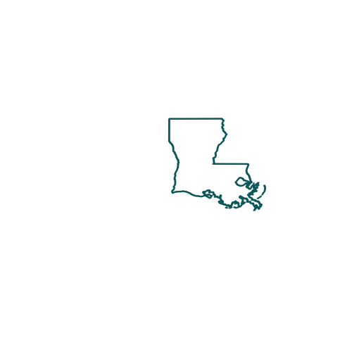 Logo for SEA Family Mediations with an outline of the state of Louisiana.