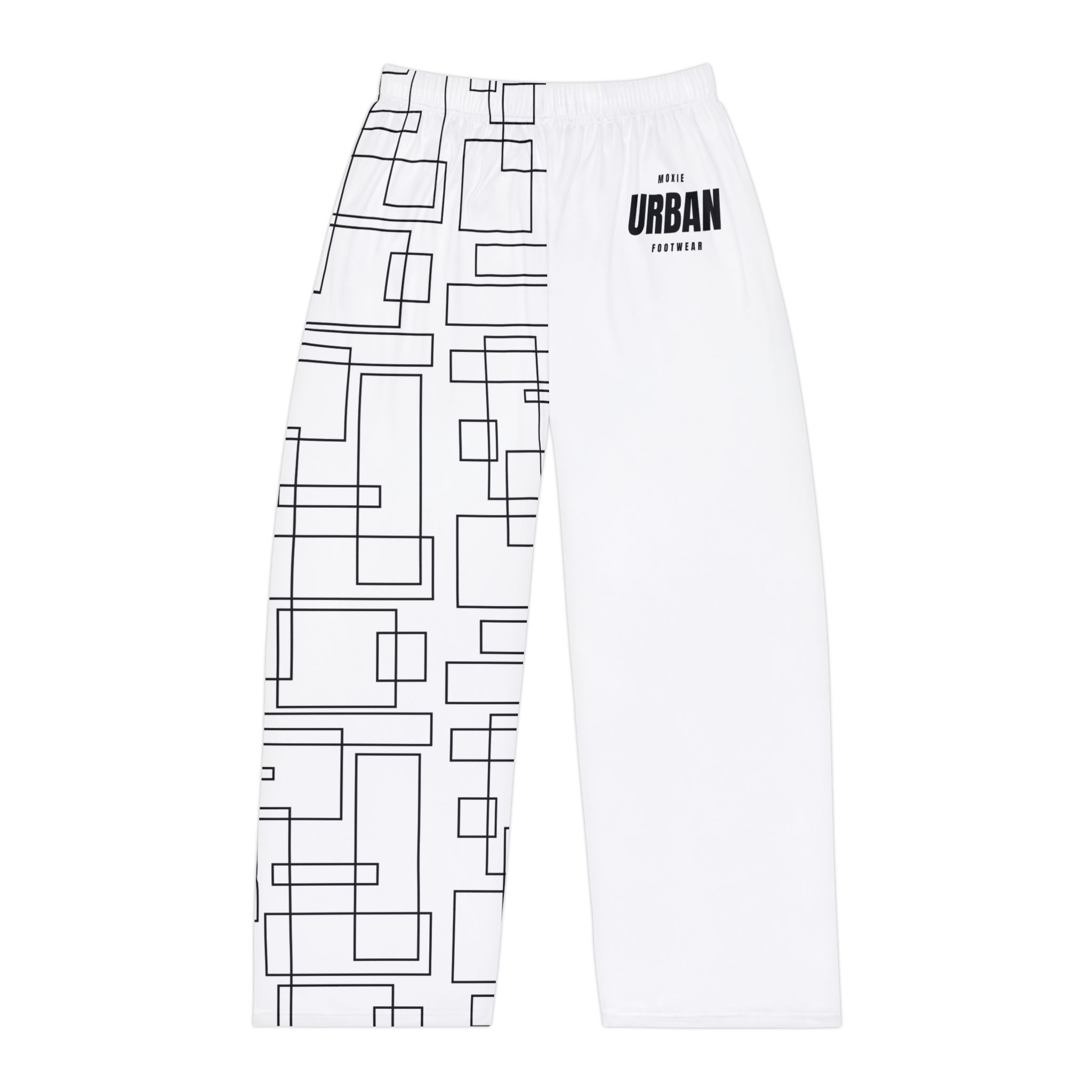 Moxie Men's Pajama Pants - 100% Brushed Polyester, Elastic Waistband, Lightweight Fabric, Made in the USA