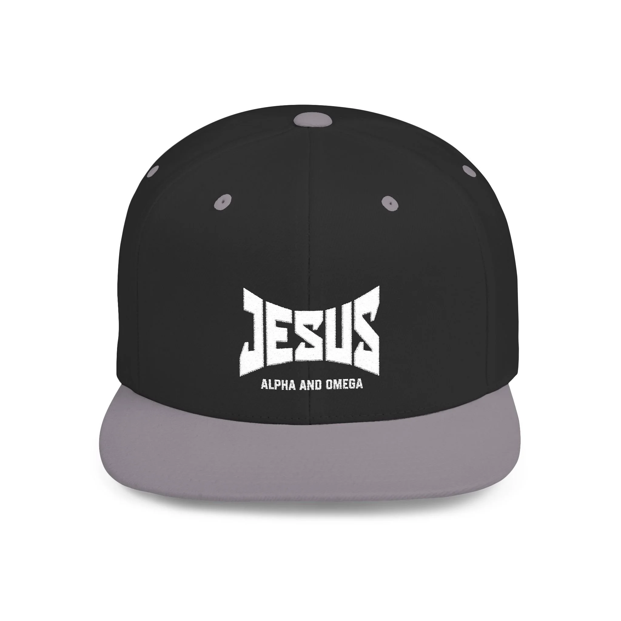 Moxie Flat Bill Christian Faith Snapback Hat – Stylish Athletic Streetwear Cap with Structured 6-Panel Design & Adjustable Snap Closure