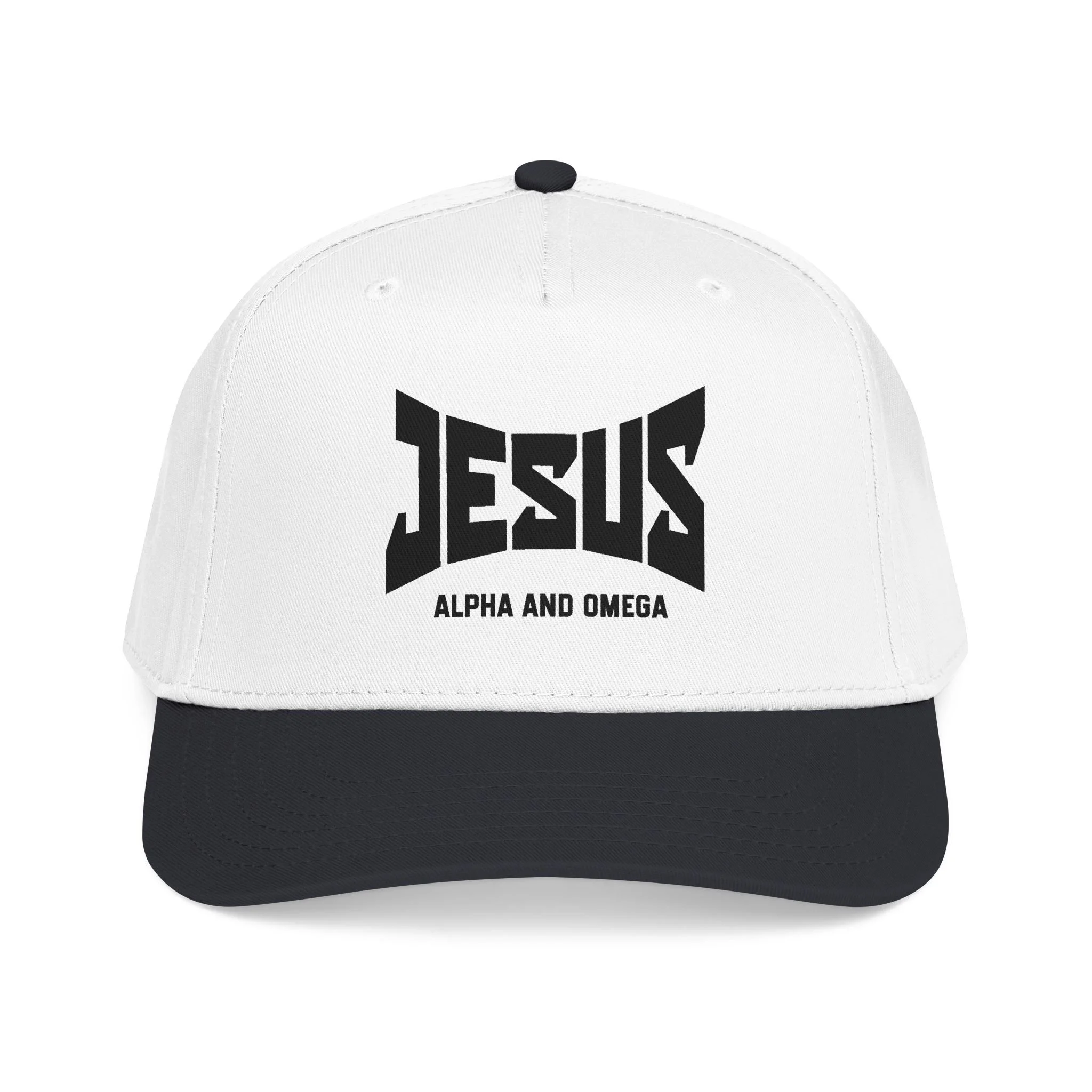 Moxie Mid Profile Christian Faith  Baseball Cap - Structured 5-Panel, Seamless Front, Durable Snap Closure & Breathable Fabric