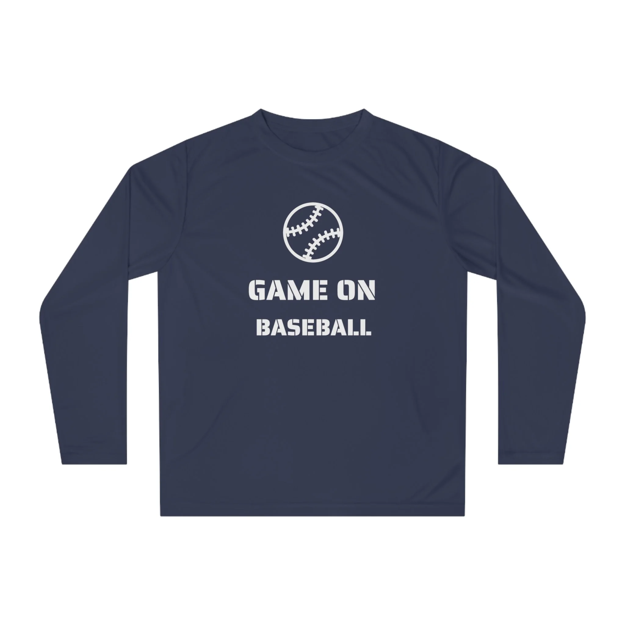 Unisex Performance Long Sleeve Sports Shirt – Motivational Gear for Active Lifestyles, Great for Workouts, Running, Fitness, Gift Idea