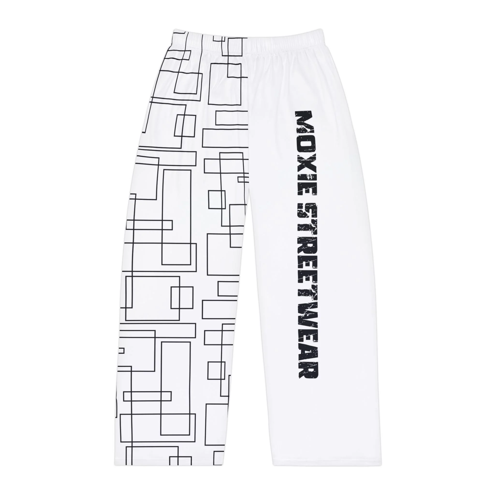 Moxie Men's Pajama Pants - 100% Brushed Polyester, Elastic Waistband, Lightweight Fabric, Made in the USA