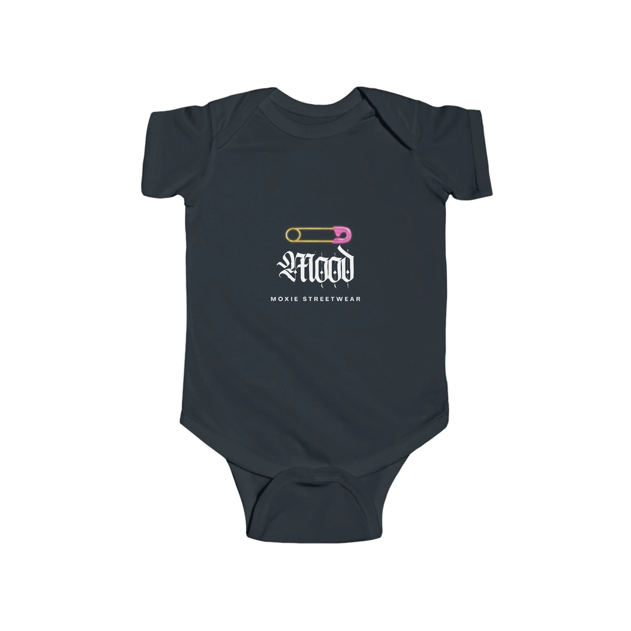 Moxie Baby Bodysuit – Ultra-Comfort Infant Onesie with Durable Fabric, Side Seams & Easy Snap Diaper Access – Ideal for New Parents & Baby Showers