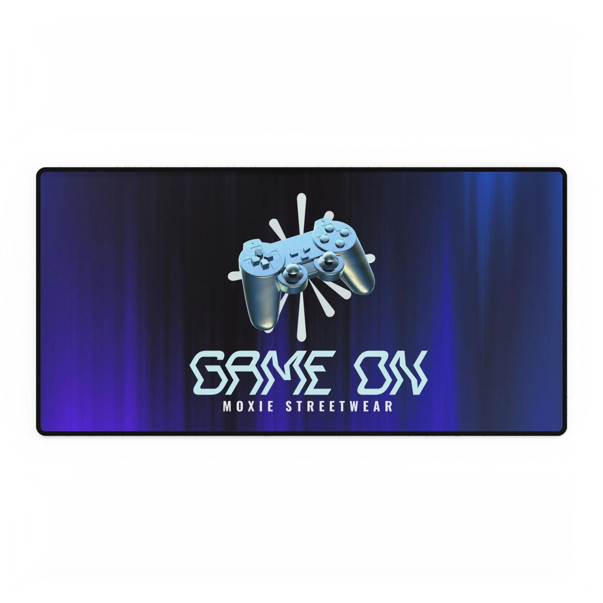 Moxie Desk Mats - Smooth Surface, Anti-Fray Edges, Non-Slip Base, 100% Polyester Front, 100% Natural Rubber Backing
