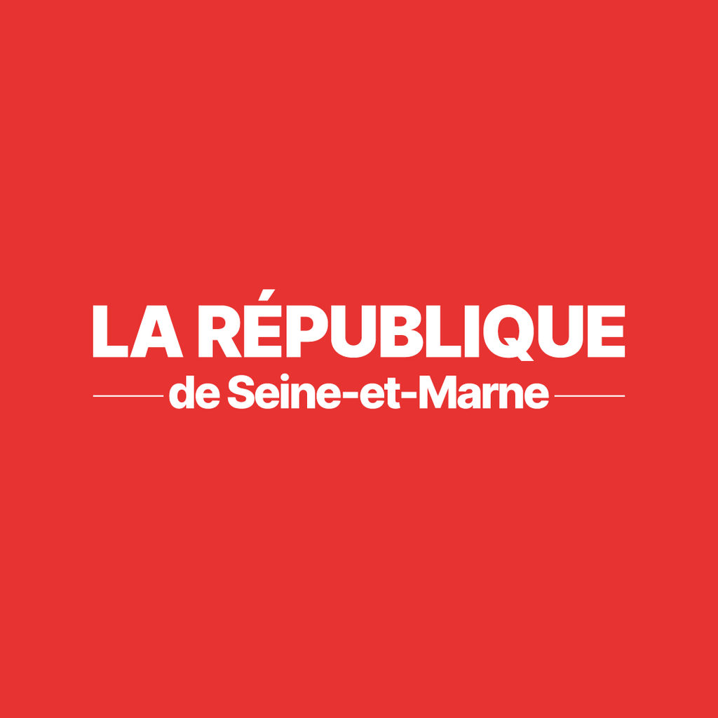 Logo rouge avec texte blanc indiquant "LA RÉPUBLIQUE de Seine-et-Marne".