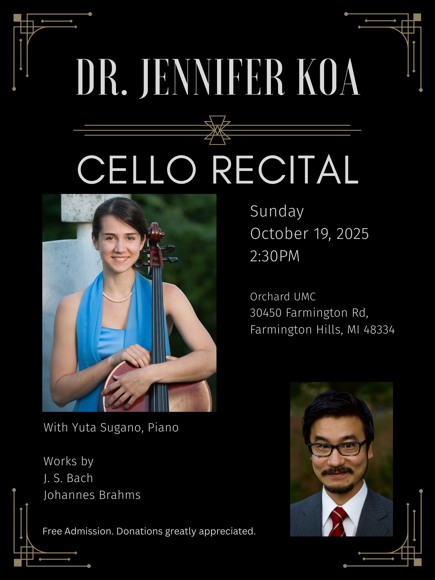 Fall Recital by Dr. Jennifer Koa