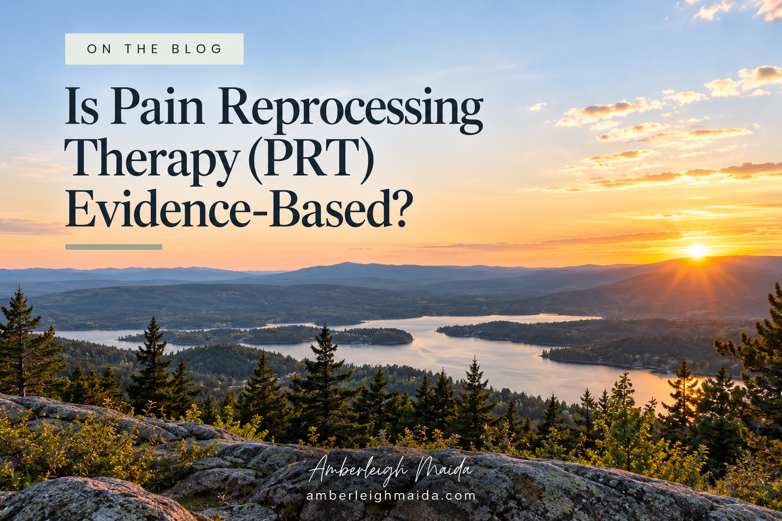 Is Pain Reprocessing Therapy Evidence-Based?