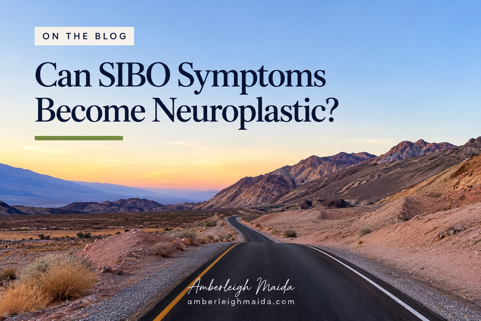 Can SIBO Symptoms Become Neuroplastic?