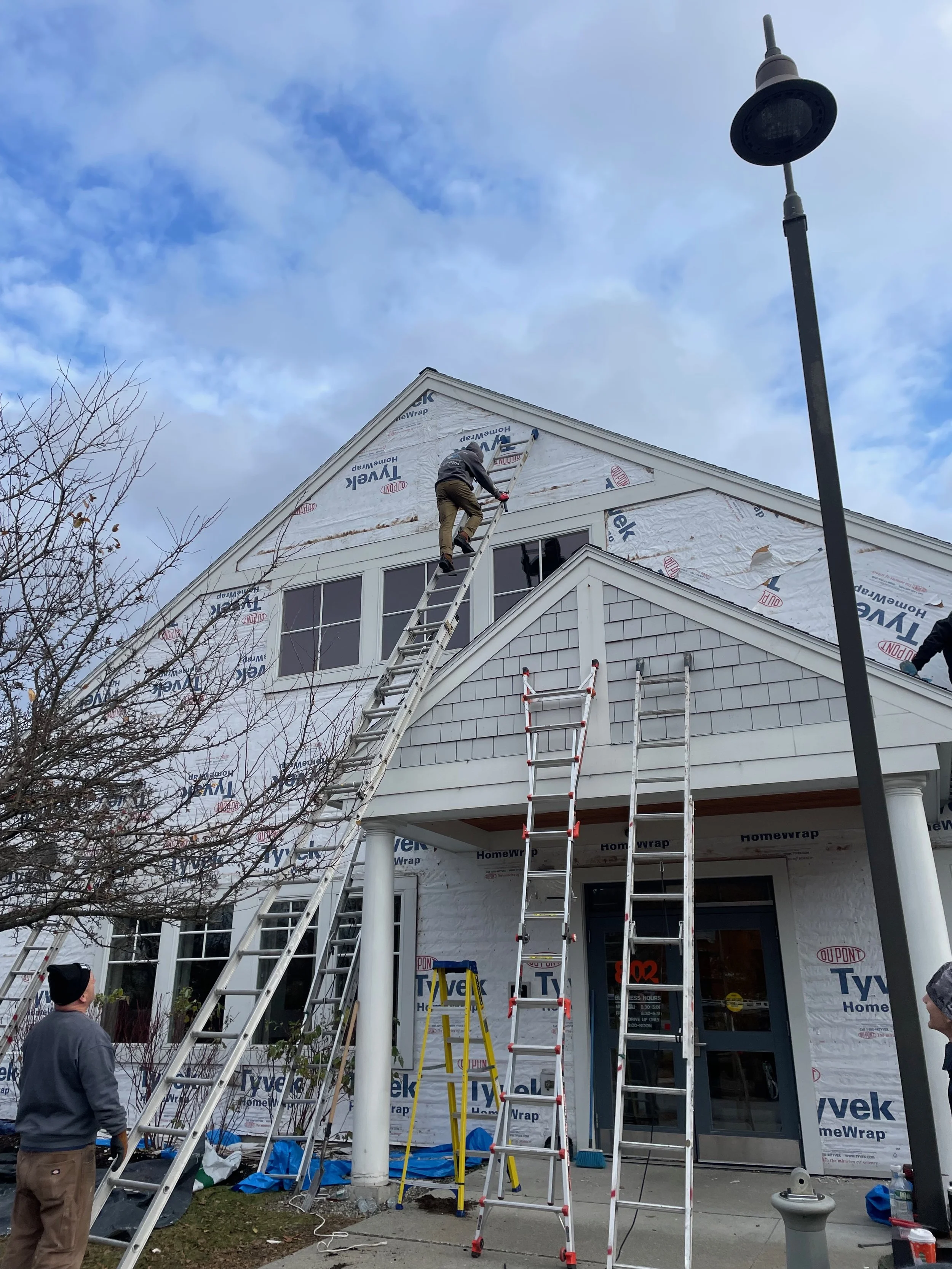 Bank Exterior Siding