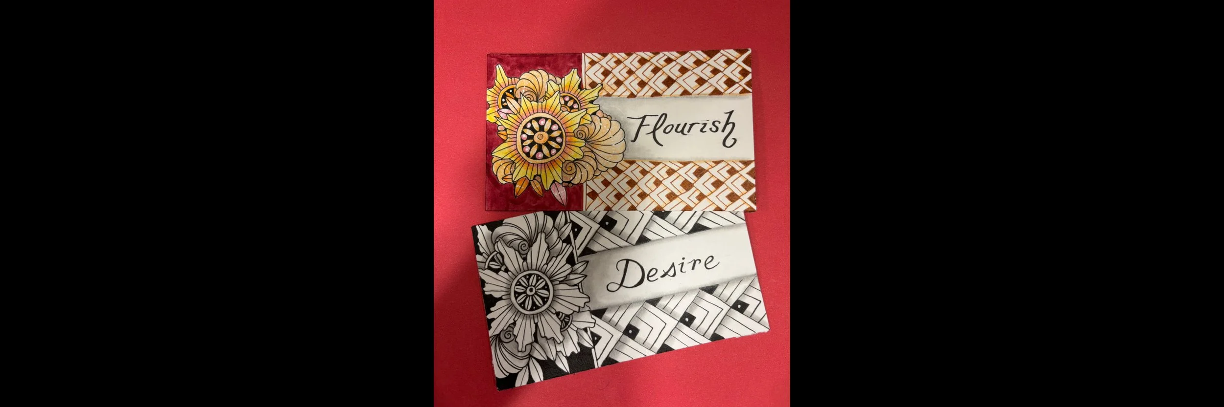 Art Deco Zentangle Class