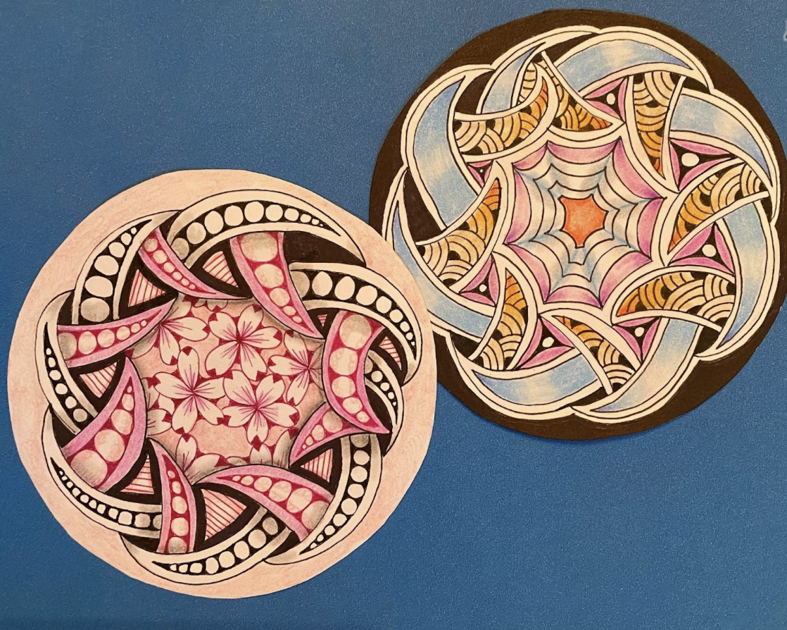 Round Punzel Zentangle