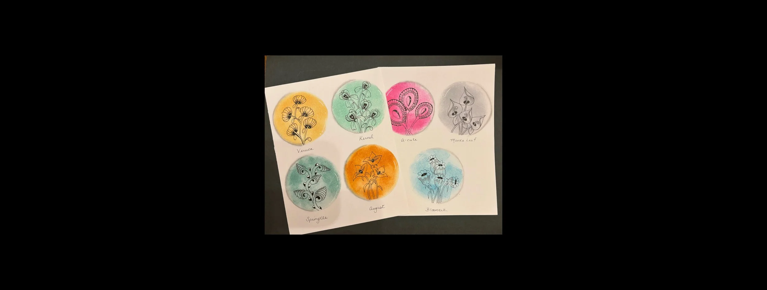 Vignette  Zentangle Class