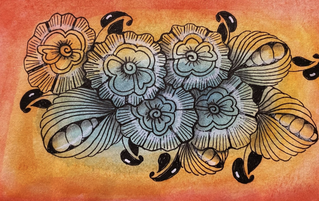 Rotaflower Zentangle