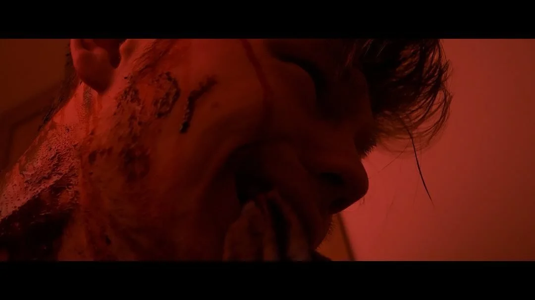 Daemon. 
A short film by Robin Stone, Anthony DaSilva, Nicholas Gebbia, Andrew Slade, and Dan Walters

Gabe, a lonely man struggling with his faith, implants an A.I chip into his brain and realizes he made a mistake.