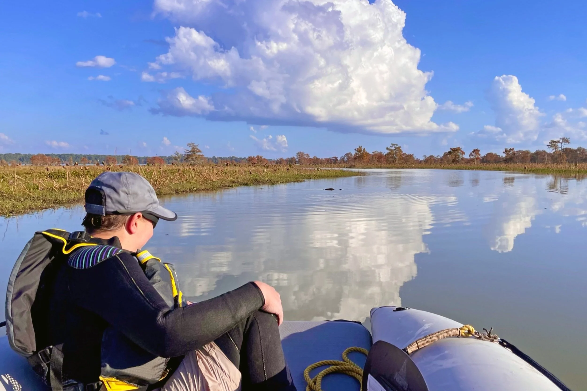 Field Scientist on Water