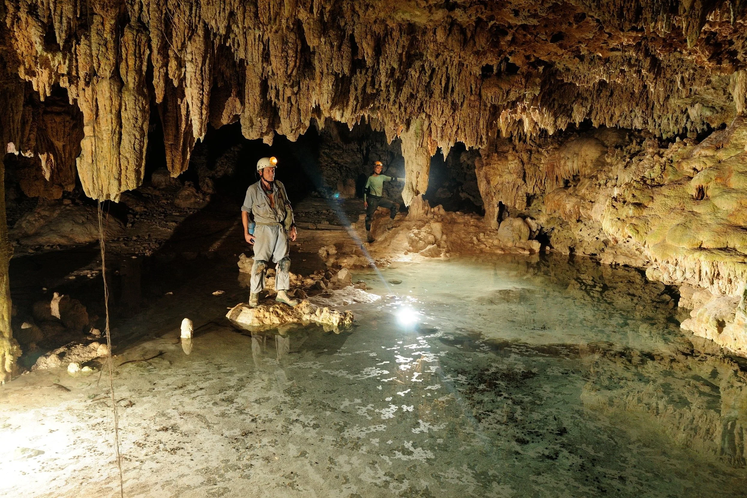 Cave Exploration with Rope Access