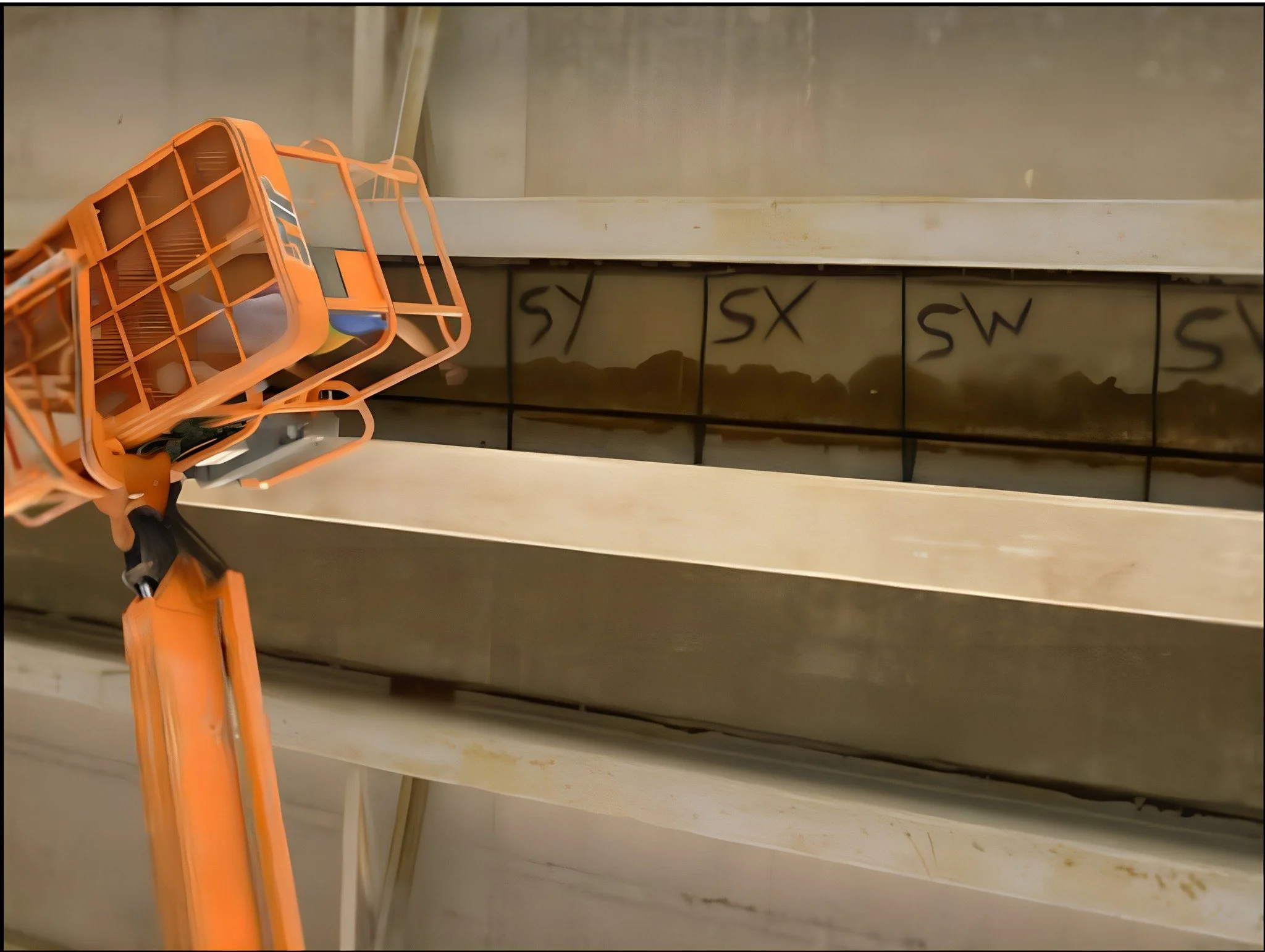 Bat habitat in bridges isn&rsquo;t always obvious. 

It&rsquo;s hidden in narrow gaps that vary constantly in size and shape. 

To quantify it, we: 
&bull; Map gaps in one-meter sections 
&bull; Measure width and depth throughout 
&bull; Account for 