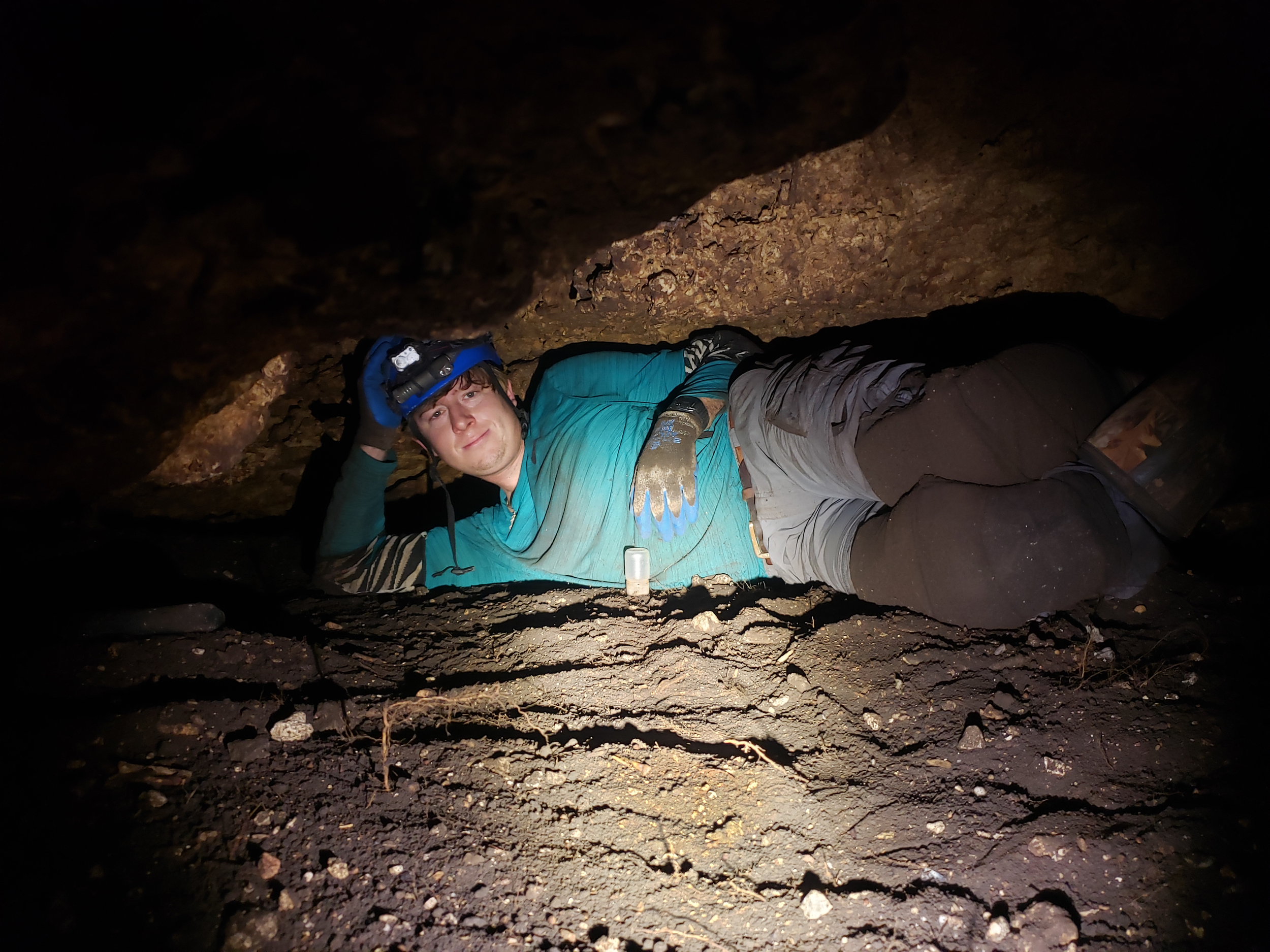 Taking a break underground